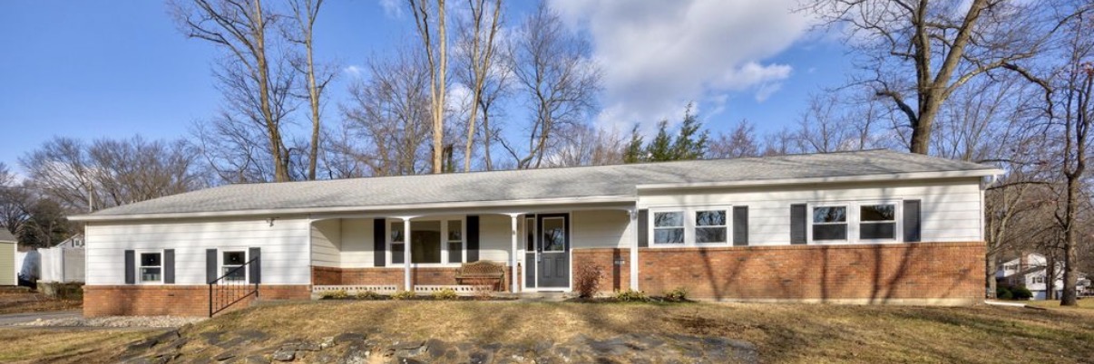 Ranch-style fix and flip project with brick and siding funded in Ballston Lake, NY